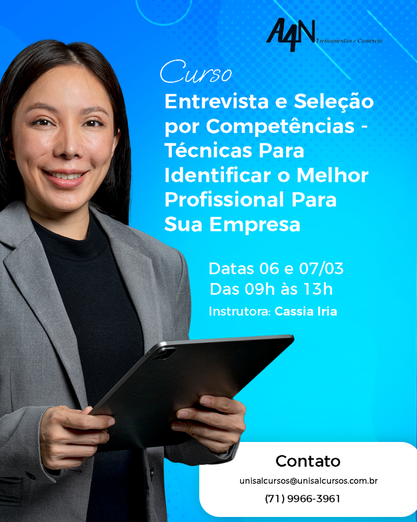 Curso Entrevista E Seleção Por Competências – Técnicas Para Identificar ...